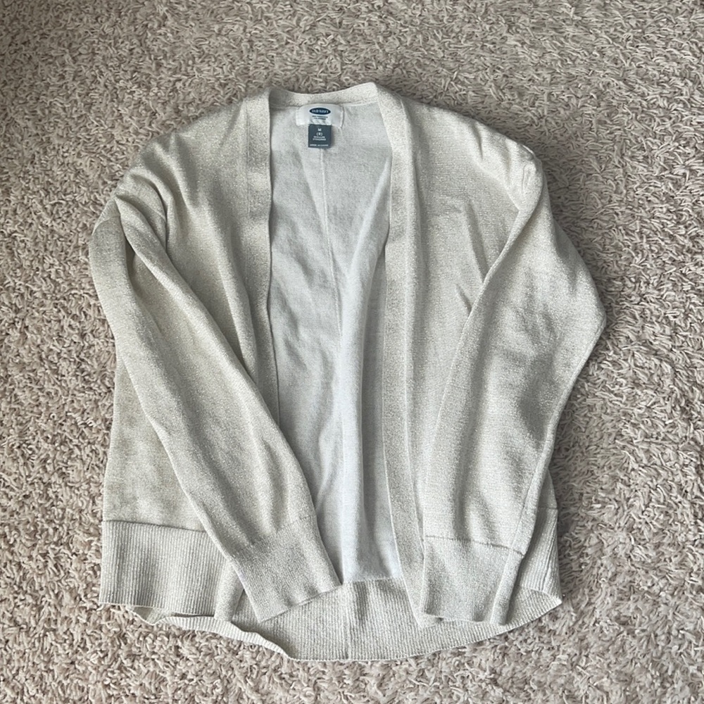 Soft gold cardigan